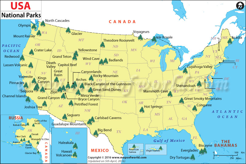 Guide To National Parks A Complete List With Links To Blog